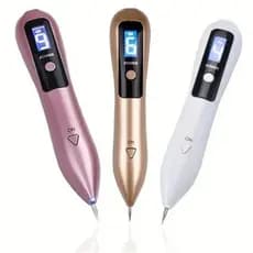 Caneta De Plasma Lcd Led Iluminação Limpeza Da Pele Com Efeito De Luz Branca Cuidados De Beleza