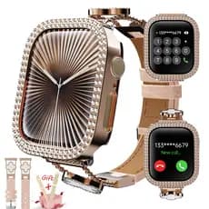 Feminino Smartwatch X66 Pro Relógio inteligente Versão atualizada Chat Gpt Amoled Nfc Para iPhone Samsung
