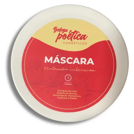 Máscara Nutrição Intensiva Beleza Poética 300G
