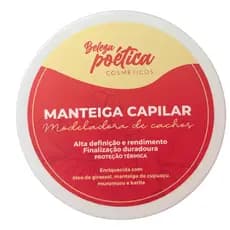 Manteiga Modeladora de Cachos Beleza Poética 200G