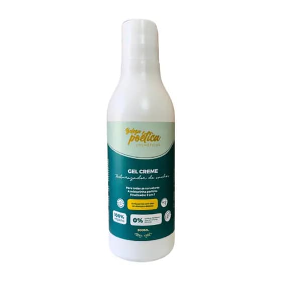 Gel Creme Texturizador de Cachos Beleza Poética 300ml