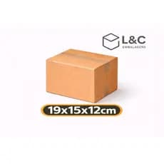 Caixa Papelão Sedex Correios Pac Melhor envio 19x15x12 com 100 unidades