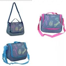 Lancheira Térmica Bolsa Escolar Unicórnio Flamingo Fun- Original da Clio - Pronta Entrega