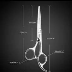 Tesoura de Cabelereiro Profissional Fio a Laser e Desbastadora Aço Inoxidável para cortar cabelo