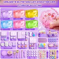 JJ pitada música artesanal diy conjunto de pacote de Material cera macia gato garra molde forno fogo laca brinquedo meni