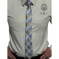 Gravata Slim Premium Xadrez Masculina Premium Varias Cores