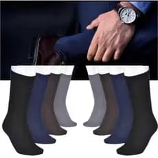 Meia Social Masculina Cano Alto Trabalho Empresa