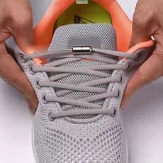 1 Par De Sapatos Elásticos Preguiçosos Mágicos Sem Rendas E Fivelas De metal Tênis Neutro Para Crianças Adultos De Futeb