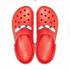 [Enviado em 24 horas]McQueen Sapatos De Buraco De Carro Sandálias Chinelos Antiderrapantes Praia Casuais
