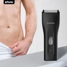 Aparador de Pelos Corporal Unissex à Prova d’Água com USB – Ideal para Virilha e Axilas