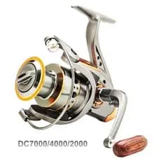 Carretel Molinete Dc 7000/4000/2000 Pesca Pesada 10kg Grande 5.2:1 carretilha de pesca!!