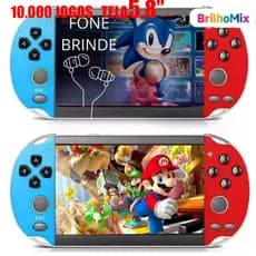 Console de jogos portátil 2026, memória extensível de 16 GB, adequado para telefones celulares, tela de jogo retrô, aval