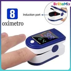 Oxímetro de Dedo Digital Portátil com Tela LED, Leitura Rápida de SpO2 e Pulso para Uso Doméstico e Viagem