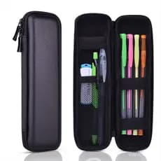 Universal Multifuncional EVA Hard Shell Pen Case/Portátil Estudante Papelaria Caixa De Armazenamento/Moda Zíper Caneta C
