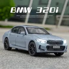 1 : 32 Balança BMW 320i Alloy Car Modelo Carro De Liga Leve Diecast Som Coleção De Amantes Kids Birthday Gift Metal Boys