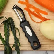 Descascador de aço inoxidável multifuncional para batatas e frutas, faca para descascar frutas, faca para descascar vege