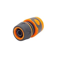 Conector rápido para mangueira de jardim de 1/2 polegada, conector rápido revestido de borracha para mangueira de 1/2 po