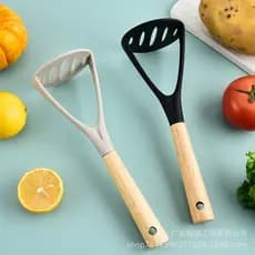 Esmagador de batatas, prensa de batatas, processador de alimentos para batatas e abóboras, esmagador manual doméstico, m