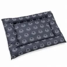 Colchonete Pet Tamanho G 90x55cm em Gorgurinho com Zíper Lavável para Cachorros e Gatos Grande