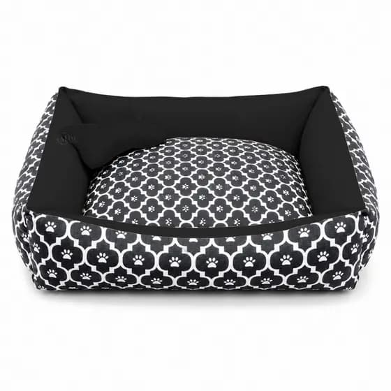 Cama Pet M para Cachorro e Gato 60x50 com Zíper Almofada Removível e Fundo Impermeável