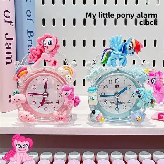 Despertador Infantil Decorativo - Relógio Analógico Fofo para Quarto Mesa de Estudo