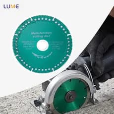 6 em 1 Lâmina de Serra Diamantada 100mm Disco de Corte Multifuncional para Cerâmica, PVC e Azulejos