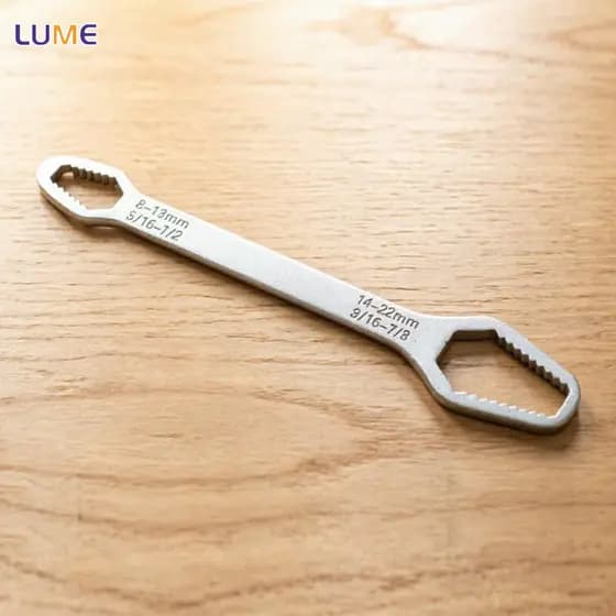 Chave de Boca Dupla 8-22mm em Aço Reforçado Ferramenta Multifuncional Universal Alta Resistência