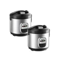 Gaabor kit com 2 panelas elétricas multifuncionais 1L capacidade pequena ideal para cozinhar 1 tigela de arroz RC-20M01A