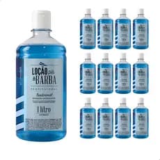 Loção Pós Barba Fixmodell 1L Profissional Original Kit 3 a 12 Unidades