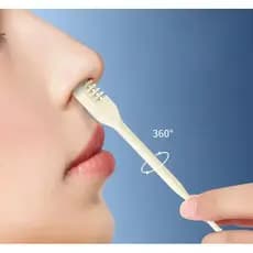 Aparador Pelos Nariz Ouvido Manual Lavável Reutilizável 360° Cortador Nasal Kit 1 3 5 10