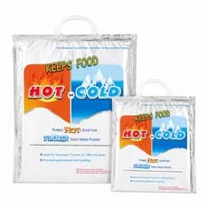 Bolsa Térmica Dobrável Sacola Térmica Hot Cold Marmita Delivery Mercado Quente Frio