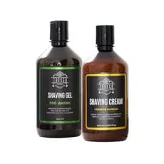 Thesgo Braber - Kit Shaving Gel e Creme cada com 500ml