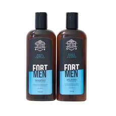 Shampoo e Balsamo Thesgo FortMen Crescimento Kit 240ml cada