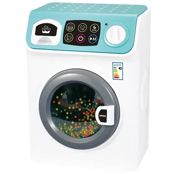 Máquina de Lavar Roupas de brinquedo Mania de Casa - AZUL -DMTOYS