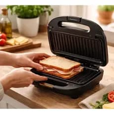 sanduicheira e grill 2 em 1 elétrica 800 W 127 V