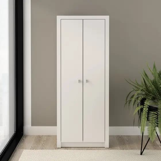 Armário Escritório 2 Portas Branco Tecnomobili