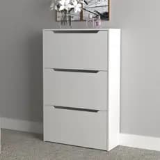 Sapateira 3 Portas 71,1x117,2cm Branco