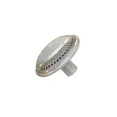 Espalhador Chama Queimador Grande Esmaltec Original Polido Metal Resistente Premium Durável