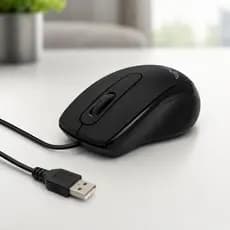 Mouse Com Fio - Alta Qualidade para Estudo e Trabalho, Ergonômico - Altomex AL-9500