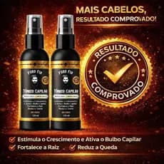 Kit 2 X Tônico Capilar Pro Barber MinoxDNACapilar Spray 120ml Crescimento Barba Cabelo Rápido Envio Imediato