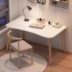 Escrivaninha Mesa Escritório Pc Home Estudo Classic Pés Madeira Retrô