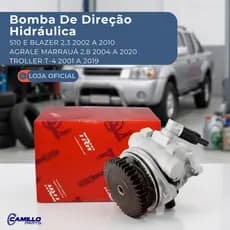 Bomba Direção Hidráulica S10 Blazer Troller Marruá 2.8 MWM 2001 a 2020 TRW Original