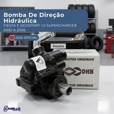 Bomba Direçao Hidraulica Dhb Fiesta Ecosport 1.0 Supercharger 2002 2006 Original