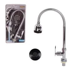 Torneira Mesa Gourmet Cozinha Com Ducha Inox Alta Qualidade Moderna