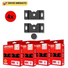 4 Suporte Para Tv Fixo Led Lcd Universal 10 A 90 Polegadas Ate 40kg