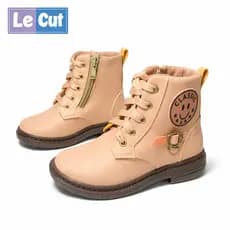 Bota Coturno Infantil Menina ROSA Super Macia