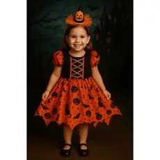 Fantasia infantil vestido Bruxa meninas CARNAVAL FESTAS ANIVERSÁRIOS