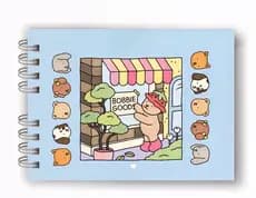 Livro Colorir Infantil URSO BOB (Azul) - 50 Folhas Capa Dura