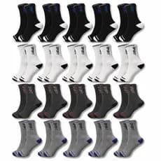 kit 12 pares de meia masculina cano longo vários modelos cano curto soquete feminina unissex