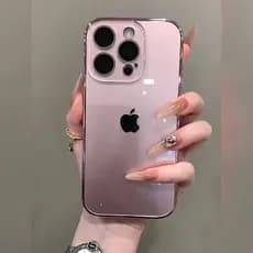 Luxo Caso De Telefone Banhado A Vidro Gelo Para iPhone 16 15 14 13 12 Pro MAX Proteção Anti Queda Capa Traseira